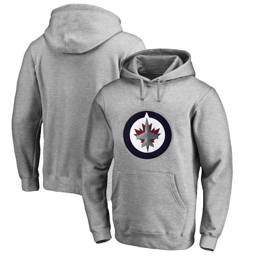Winnipeg Jets Gray All Stitched Pullover Hoodie,We sell and wholesale Winnipeg Jets Gray All Stitched Pullover Hoodie on line form chian!